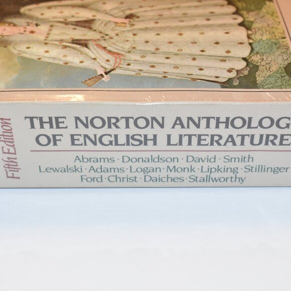 The Norton Anthology of English Literature-4th edition- Volume 1 - Picture 2 of 2